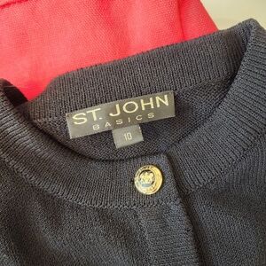 St. John Knits Button Up Cardigan